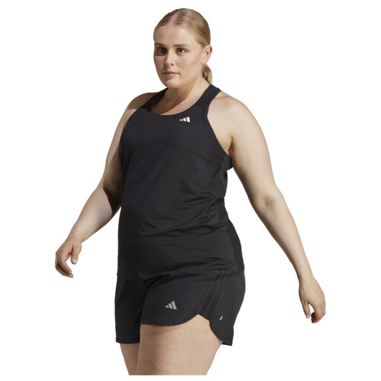 Adidas Γυναικεία αμάνικη μπλούζα Own The Run Tank (Plus Size)